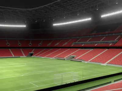 Ferenc Puskas Arena Stadium - Budapest Hungary 3D model