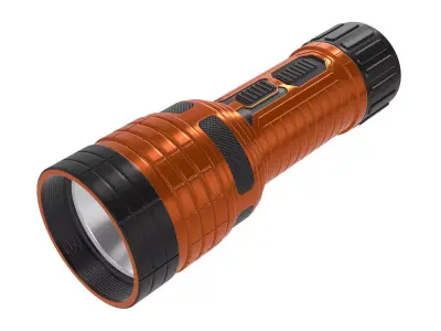 Underwater Flashlight 010 Low-poly 3D model