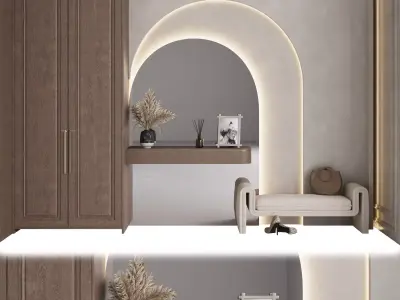 Composition in the hallway  3D model