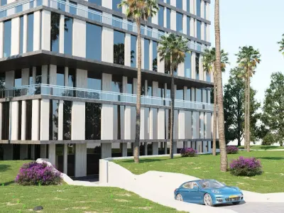 residential building 3D model