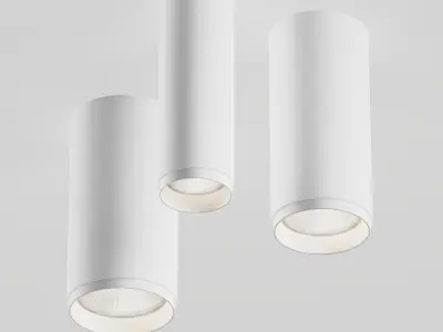 HOKASU Tube Zoom lamp Free 3D model