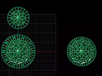 Pendant Set 45 3D print model