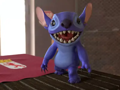 STICH 3D MODEL 3D model