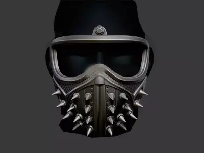 Watch Dogs Mask - Marcus Holloway Cosplay Halloween 3D print model
