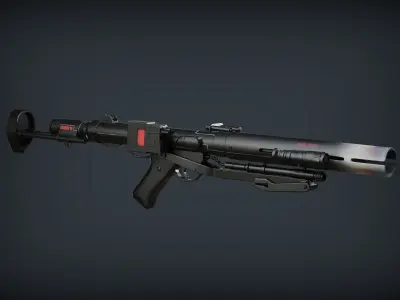 DEATH TROOPER BLASTECH E-11D RIFLE 3D print model