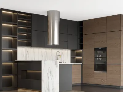 kitchen 091 3D model