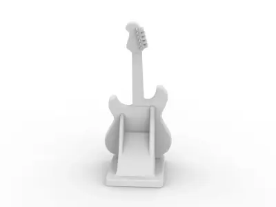 Guitar Stand 3D Printable 3D print model