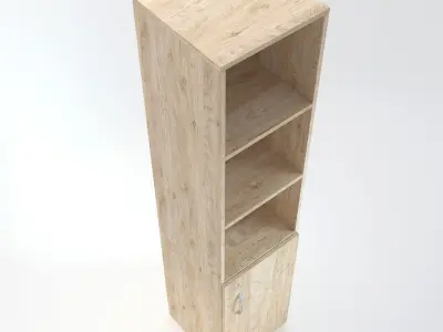 Wooden Cabinet 40 3D model