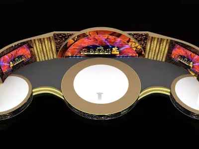 Stage Design 3d Model 3D model