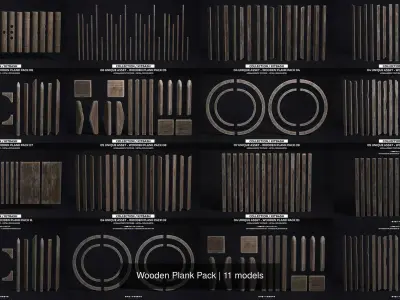Wooden Plank Pack