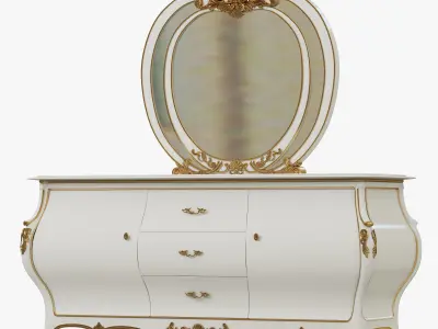 InStyle Faberge dressing table 3D model