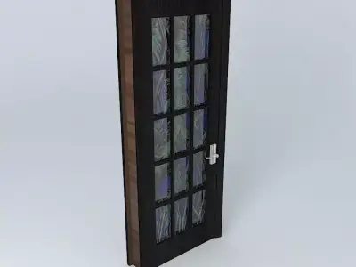 Door with frame Free 3D model buy