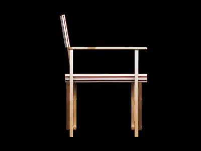 The Directors Chair 3D model