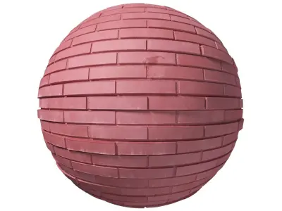 Modern pink brick wall texture Texture