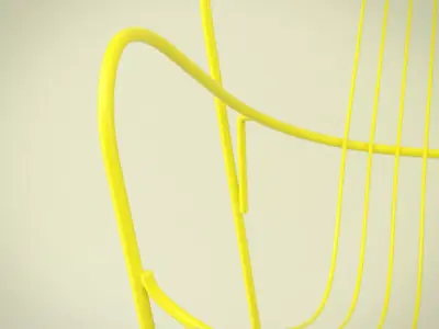 Kaskad Armchair 3D model