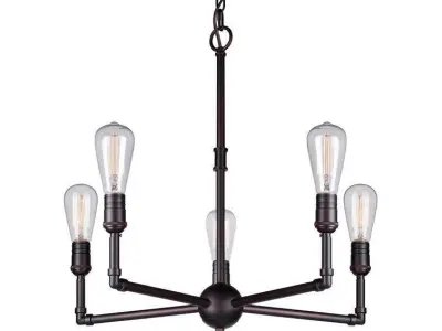 Kohlmeier Light Dimmable Classic  Traditional Chandelier 3D model