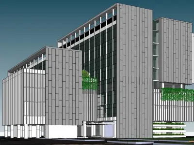 Sketchup 1005 - office 3D model
