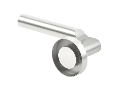 Consort Moonlight Satin Stainless Steel Door Handle  3D model