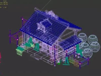 Commercial Building - Buzhuang 23 3D model