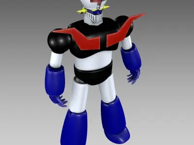 Mazinger Z - 3D Model robot 3D model
