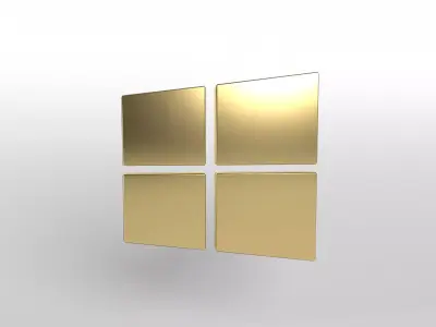 Windows 10 Logo v1 003 Free low-poly 3D model