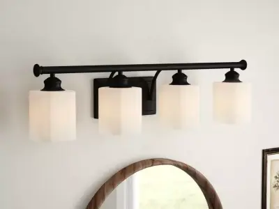 Hirschman 4 - Light Dimmable Vanity Light - 2 Colour Free 3D model