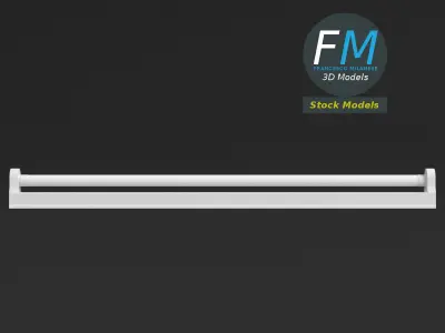 Neon light 3D model