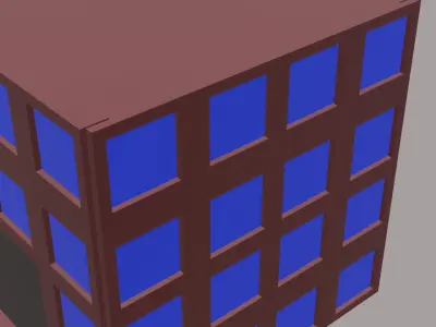Building Low-poly 3D model 14