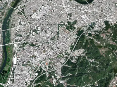 Cityscape Xinbei Taiwan 3D model