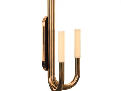 ROUSSEAU DOUBLE SCONCE 3D model