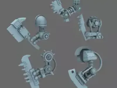 Space Orcs Robo Boyz Melee Arms LEFT 3D print model