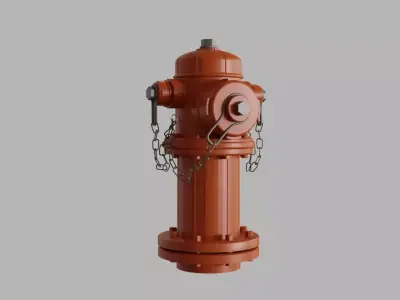 Fire Hydrant 21 - Safety and Emergency Equipment  3D model