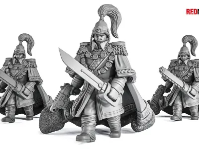 Royal Regiment - Officer of the Imperial Force 3D print model