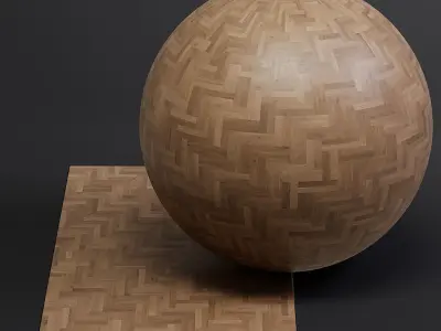 Parquet vol04 Herringbone 8K Seamless PBR Materials Texture