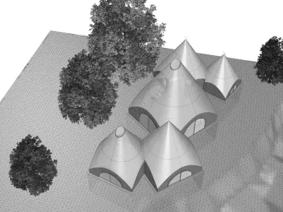 JIKKA HOUSE Issei Suma Rhino 3D Model 3D model