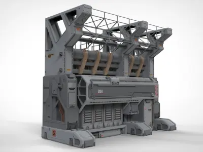 Sci Fi Modular Environment 3 3D model