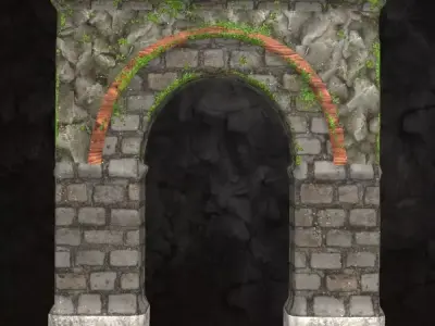 Dungeon Kit 3D model