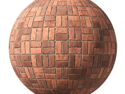 Brick Wall PBR Material 01 Texture