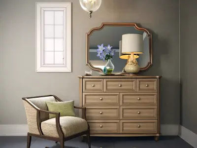 Dresser  Bernhardt 3D model