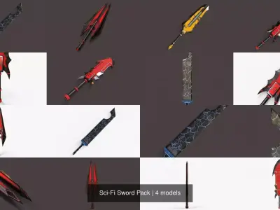 Sci-Fi Sword Pack