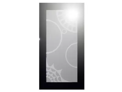 Door Security Screen - Sun Moon 3D model