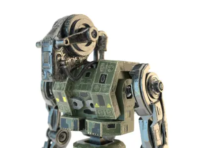 Robot Warrior 3D model