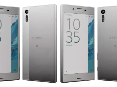 Sony Xperia XZ Platinum 3D model