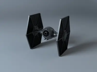 Tie Fighter 3D model