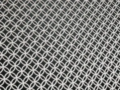 Silver Clean Metal Iron Guard Transparent PBR Seamless Texture