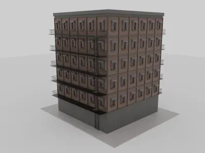 building Low-poly 3D model