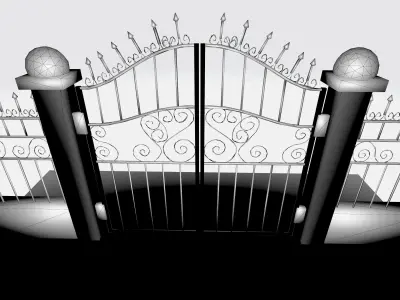 Gate 3D V6 3D print model