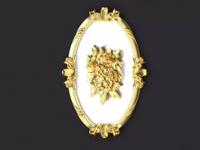 dekor ornament 3D model 121