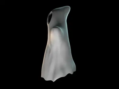 halloween ghost 3D model