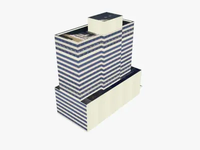 126 Margaret Street Low-poly 3D model